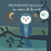 Promenade musicale au cœur de la nuit, livre musical à toucher sonore