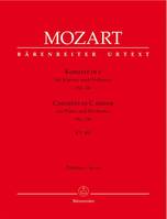 Konzert in c für Klavier und Orchester, Kv 491