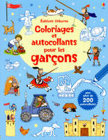 Coloriages et autocollants pour les garçons