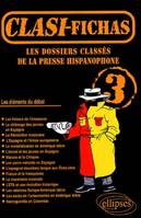 3, Clasi-Fichas n° 3 - Les dossiers classés de la presse hispanophone, Livre