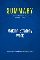 Summary: Making Strategy Work, Review and Analysis of Hrebiniak's Book