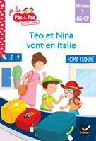 Je lis pas à pas avec Téo et Nina, 24, JE LIS PAS A PAS - T24 - TEO ET NINA GS CP NIVEAU 1 - TEO ET NINA VONT EN ITALIE