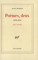 Poèmes  /Alain Bosquet, 2, /1970-1974..., Poèmes, deux, (1970-1974)