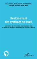 Renforcement des systèmes de santé, Capitalisation des interventions de la Coopération belge au Burundi, en République Démocratique du Congo et au Rwanda