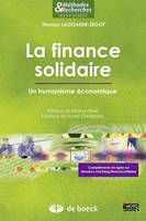 La finance solidaire, Un humanisme économique