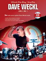 Ultimate play-along Drum Trax Level 1 Volume 1, Jam with 7 Stylistic Dave Weckl tracks