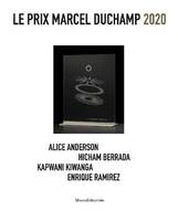 Le prix Marcel Duchamp 2020, Alice anderson, hicham berrada, kapwani kiwanga, enrique ramírez