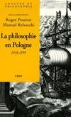 La philosophie en Pologne, 1919-1939