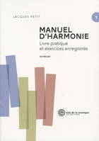 Manuel d'harmonie volule 1 + CD - Livre pratique et exercices enregistrés