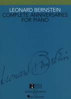 Complete Anniversaries, piano.