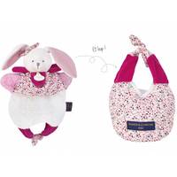 Doudou  Amusette - Lapin Cerise