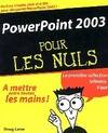 Powerpoint 2003 pour les nuls