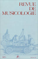 Revue de musicologie tome 92, n° 2 (2006)