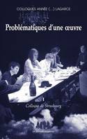 Colloques année (...) Lagarce, 1, Problématiques d'une oeuvre, colloque de Strasbourg