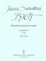 Brandenburg. Konz. 4 G BWV1049