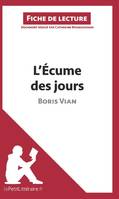 L'Écume des jours de Boris Vian (Fiche de lecture), Analyse complète et résumé détaillé de l'oeuvre