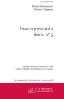 Passé et présent du droit, n° 5