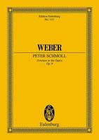 Peter Schmoll, Overture. op. 8. JV 8. orchestra. Partition d'étude.