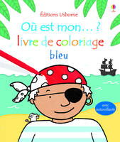 Où est mon... ? livre de coloriage bleu