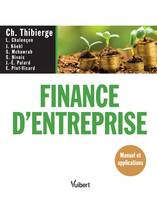 FINANCE D'ENTREPRISE, Manuel et applications