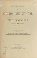 Sur le calcul des valeurs absolues, Comptes rendus du Congrès international des mathématiciens, Strasbourg, 22-30 septembre