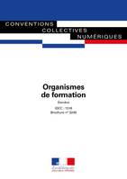 Organismes de formation, Convention collective nationale - IDCC : 1516