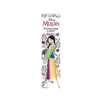 Marque-pages Disney Mulan - 50 marque-pages à colorier