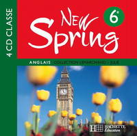 New Spring 6e LV1 - Anglais - 4 CD audio classe - Edition 2006