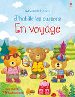 J'habille les oursons - En voyage - autocollants Usborne