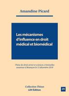 Les mécanismes d'influence en droit médical et biomédical