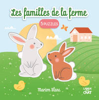 Mes puzzles câlins : Les familles de la ferme