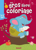 Mon gros livre de coloriage (3-5 ans) (Eléphant)