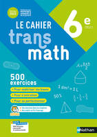 Cahier Transmath 6è 2022 - Cahier de l'élève