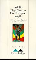 Un champion fragile, roman