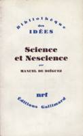 Science et nescience