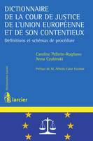 Dictionnaire de la Cour de justice de l'Union européenne et de son contentieux, Définitions et schémas de procédure