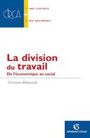 La division du travail, De l'économie au social