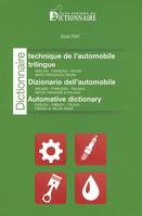 Dictionnaire technique de l'automobile anglais-français-italien, Livre