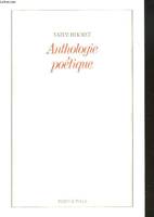 ANTHOLOGIE POETIQUE