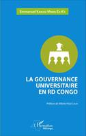 La gouvernance universitaire en RD Congo, Esquisse d'une thérapeutique