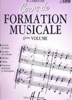 Cours de formation musicale Vol.6, Formation musicale