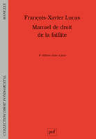 Manuel de droit de la faillite