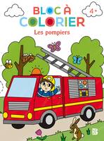 Bloc à colorier  - Les pompiers