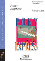 Pony Express, Beginning Reading-Primer Level Piano Solo