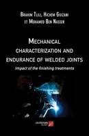 Mechanical characterization and endurance of welded joints, Impact of the finishing treatments