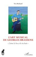 L'art musical de Georges Brassens, 