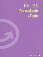 1954-2004 d'une modernite à l'autre cahier laser n5