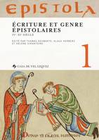 Epistola, 1, Écriture et genre épistolaires, Ive-xie siècle