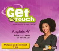 Get in touch Anglais 4e 2008 CDs audio collectif