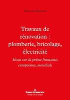 Travaux de rénovation : plomberie, bricolage, électricité, Essai sur la poésie française, européenne, mondiale